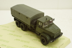 Краз-260 борт с тентом Хаки 1990, Н291, Наш Автопром 1:43
