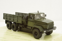 Краз-260 борт с тентом Хаки 1990, Н291, Наш Автопром 1:43