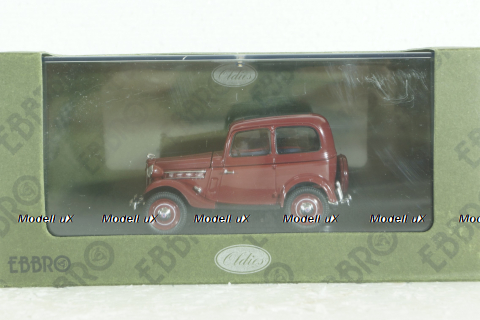Datsun 17 Sedan 1938 red, 44347, Ebbro 1:43