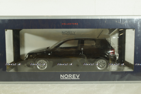 Volkswagen Golf 4 GTI 1998 black, 188574, Norev 1:18