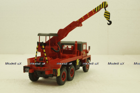 Berliet GBC, fire department, Hachette 1:43