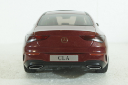 Mercedes AMG CLA Coupe (C118) 2019, red, 1803104, Solido 1:18