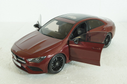 Mercedes AMG CLA Coupe (C118) 2019, red, 1803104, Solido 1:18