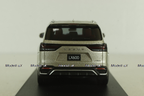 Lexus LX600 "F Sport" 2022, Sonic Titanium, KS03909FT, Kyosho 1:43 