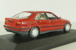 BMW 320i sedan 1992, red, 430023302, Minichamps 1:43  