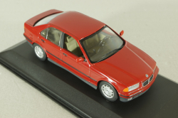 BMW 320i sedan 1992, red, 430023302, Minichamps 1:43  