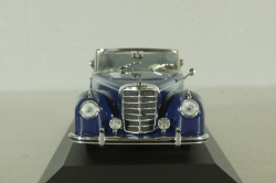 Mercedes 300S Cabriolet, 1951, blue, 32331, Minichamps 1:43