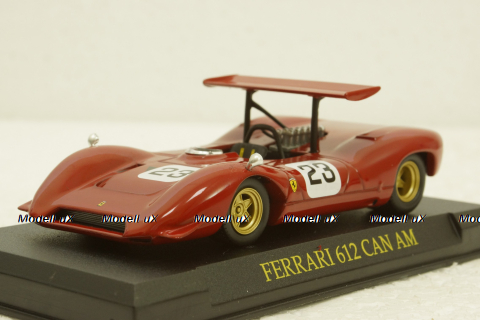 Ferrari 612 Can Am red, Ferrari Collection №63, Eaglemoss 1:43 (без журналу)