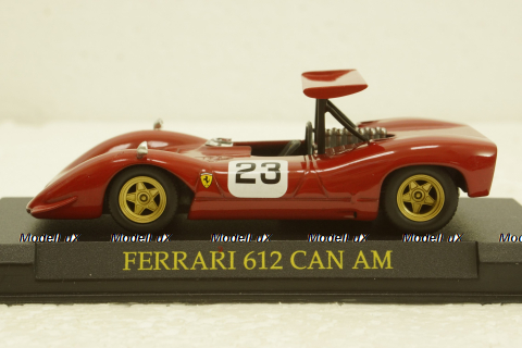 Ferrari 612 Can Am red, Ferrari Collection №63, Eaglemoss 1:43 (без журналу)