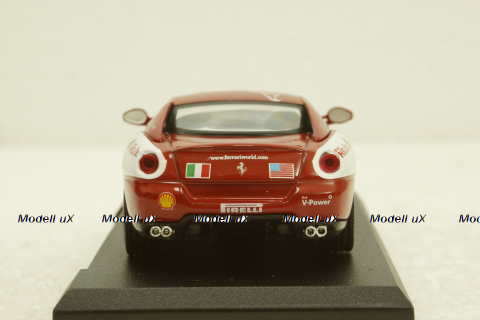 Ferrari 599 GTB Fiorano "Panamerican tour" red, Ferrari Collection №66, Eaglemoss 1:43 (без журналу)