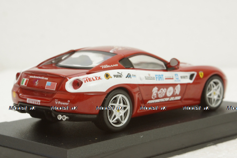 Ferrari 599 GTB Fiorano "Panamerican tour" red, Ferrari Collection №66, Eaglemoss 1:43 (без журналу)