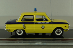 Заз-966 Запорожец,  Милиция, Гаи, желтый, TruckTyr 1:43
