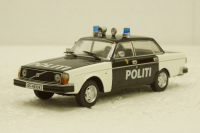 Volvo 244 Полиция Норвегии. Полицейские машины мира №73 Deagostini, 1:43