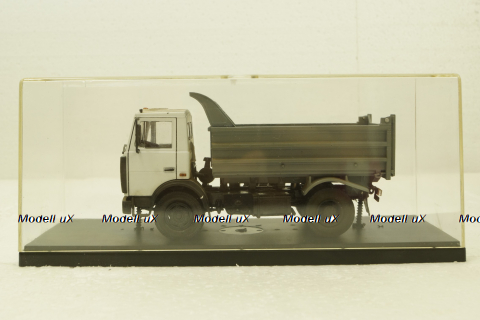 Маз-5551, самосвал, белый/серый, (АвтоИстория) Конверсии 1:43