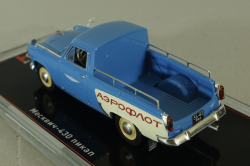 Москвич-430 пикап, Аэрофлот, синий, TruckTyr 1:43