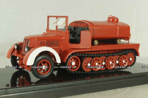 Пожарная цистерна на шасси Sd.Kfz,7 Mittlere Zugkaftwagen, с.Ярцево Смоленской обл. СССР 1947г, TruckTyr 1:43