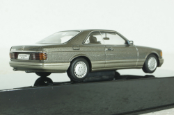Mercedes-Benz 500 SEC Coupe (С126), antracite grey metallic, 56213, AutoArt 1:43