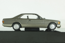 Mercedes-Benz 500 SEC Coupe (С126), antracite grey metallic, 56213, AutoArt 1:43