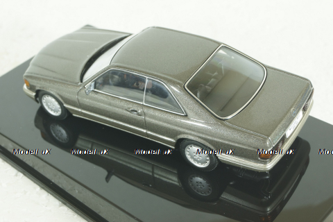 Mercedes-Benz 500 SEC Coupe (С126), antracite grey metallic, 56213, AutoArt 1:43