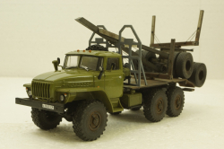 Урал-4320, лесовоз, хаки, Конверсии 1:43