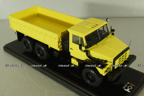Урал-55223 с/х самосвал с трехсторонней разгрузкой, желтый, TruckTyr 1:43