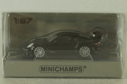 Porsche 911 GT2 RS 2018 black, 870068125 , Minichamps 1:87