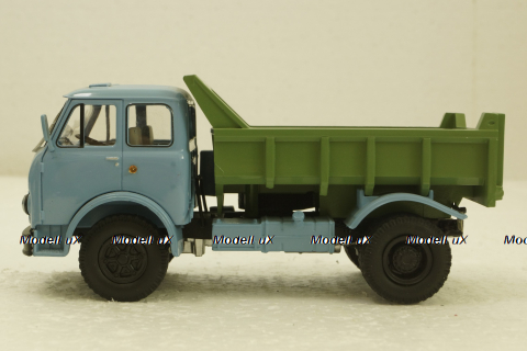 Маз-503А, самосвал, голубой/зеленый, (НАП) Конверсии 1:43