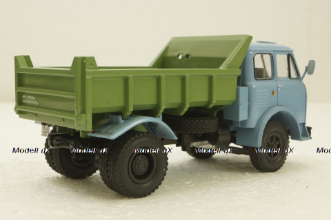 Маз-503А, самосвал, голубой/зеленый, (НАП) Конверсии 1:43