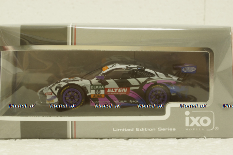 Porsche 911 GT3 R #69 ADAC GT Masters 2019 Iron Force, LEGT43016, IXO 1:43