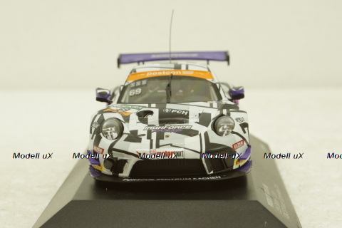 Porsche 911 GT3 R #69 ADAC GT Masters 2019 Iron Force, LEGT43016, IXO 1:43