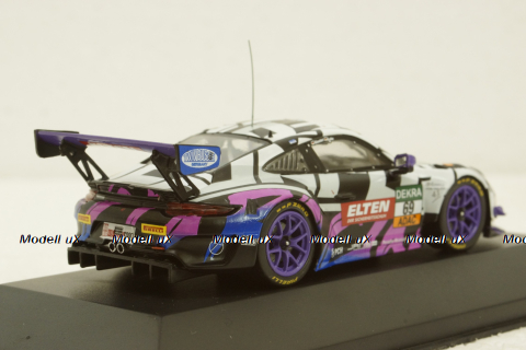 Porsche 911 GT3 R #69 ADAC GT Masters 2019 Iron Force, LEGT43016, IXO 1:43