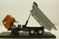 Камаз-5511, самосвал, оранжевый/серый, Конверсия 1:43