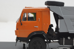 Камаз-5511, самосвал, оранжевый/серый, Конверсия 1:43