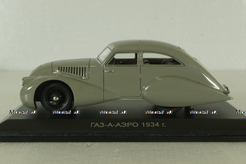 Газ-А-Аэро 1934, серый, 100207, Dip Models 1:43