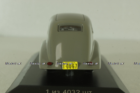 Газ-А-Аэро 1934, серый, 100207, Dip Models 1:43