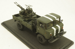 Газ-66 с зенитной установкой ЗУ-23-2, Конверсия 1:43