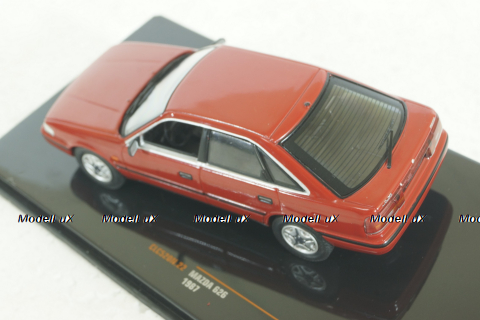 Mazda 626 1987 red, CLC520N, IXO 1:43