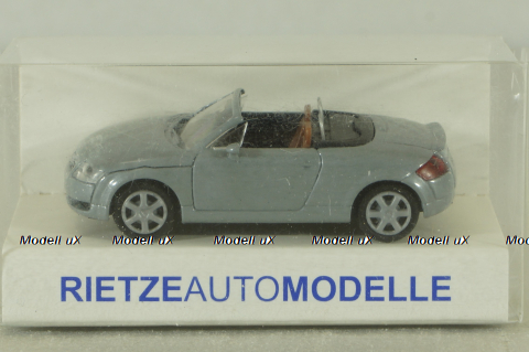 Audi TT Roadster, grey, 10950, Rietze  1:87