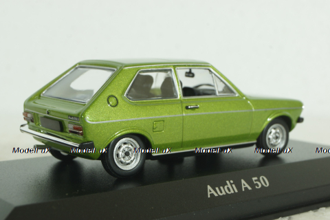 Audi A50 1975, green, 940010400, Maxichamps 1:43