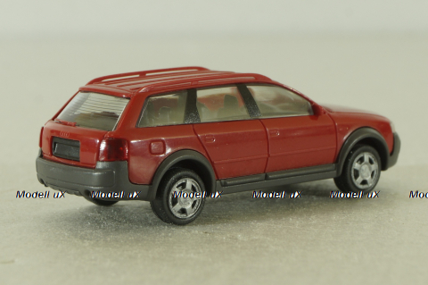 Audi A6 Allroad quattro (C5) 2000, red, 11100,  Rietze  1:87