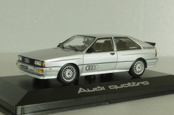 Audi Quattro 1980, silver, Minichamps 1:43