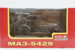 Маз-5429 тягач хаки, Н762, Наш Автопром 1:43