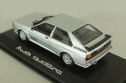 Audi Quattro 1980, silver, Minichamps 1:43