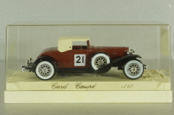 Cord L29 Coupe 1929, red, Solido 1:43