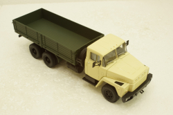 Краз-250 борт бежевый/зеленый 1977, Н204, Наш Автопром 1:43