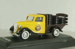 Ford V8 Dunlop 1936, yellow, Solido 1:43