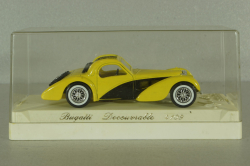 Bugatti Type 57 S Atalante 1939, yellow, Solido 1:43