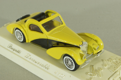Bugatti Type 57 S Atalante 1939, yellow, Solido 1:43