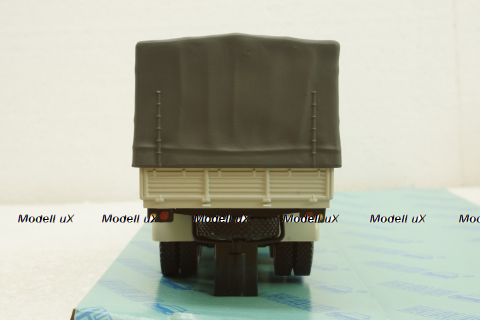 Маз-504В с п/прицепом 5205А Совстрансавто белый, Н789, Наш Автопром 1:43