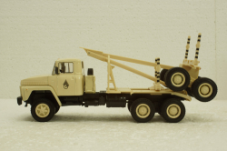 Краз-6437 лесовоз бежевый, Н729, Наш Автопром 1:43